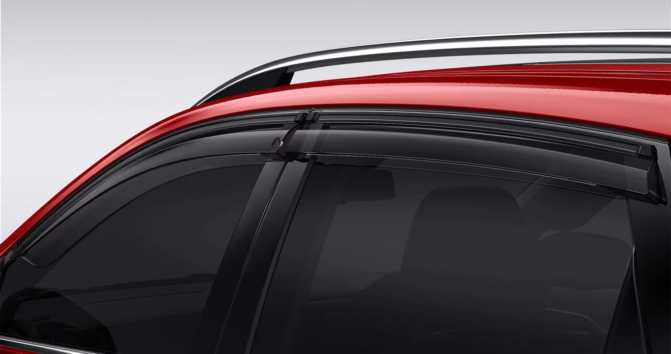 WEATHER DEFLECTOR BLACK