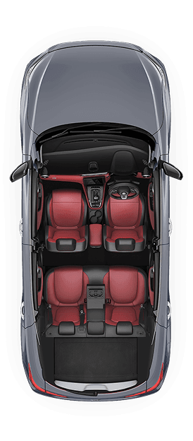 Car top view