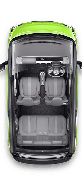 Car top view
