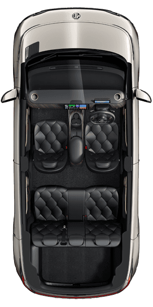 Car top view