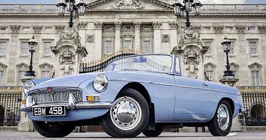 1962 PRINCE CHARLES GETS AN MGC